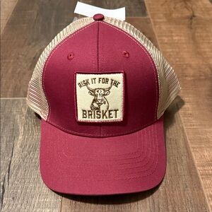 Brisket‎ Red and Tan Trucker Hat